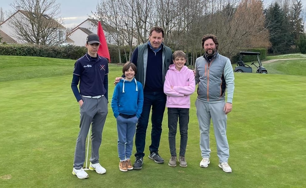 Visite sir Nick FALDO 2 Mars 2022