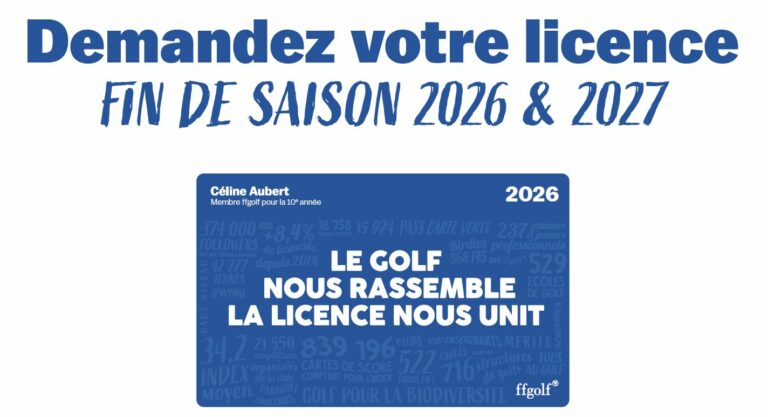 Licence et cotisation ASGVG Fin de Saison 2026 + 2027